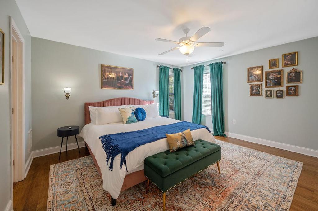 New Victorian Theme, 3Br, Lrg Backyard Close To Pnc Arena, Downtown, And Rdu Airport Raleigh Exteriör bild