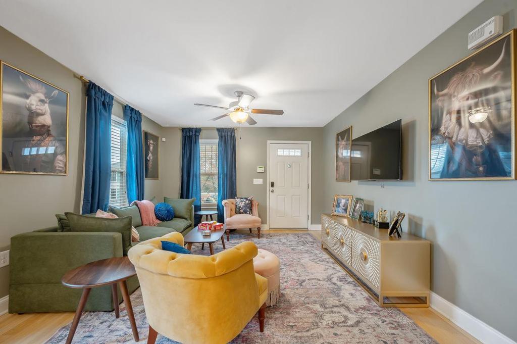 New Victorian Theme, 3Br, Lrg Backyard Close To Pnc Arena, Downtown, And Rdu Airport Raleigh Exteriör bild